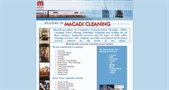 Desktop Screenshot of macadicleaning.com